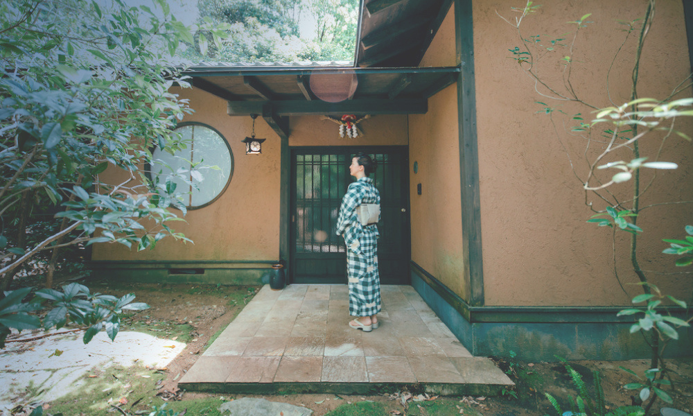九州 熊本 天草旅館ホテル 下田温泉 露天風呂 離れ宿|五足のくつについて